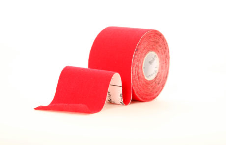 Bodytech kinesiologische Tape rot